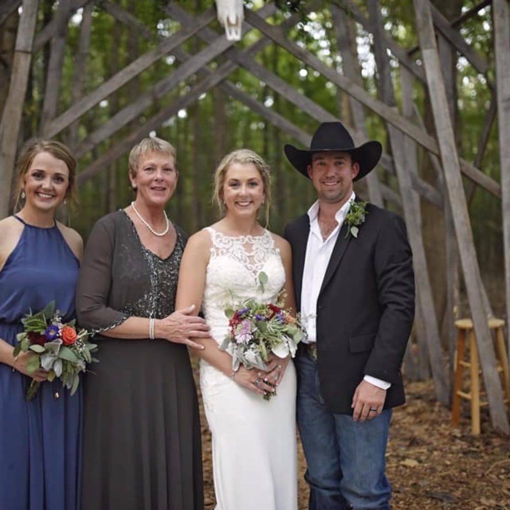 Bridesmaid Blue Lulu Dress